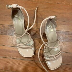 Mix No. 6 Women's Blush Strappy Heels